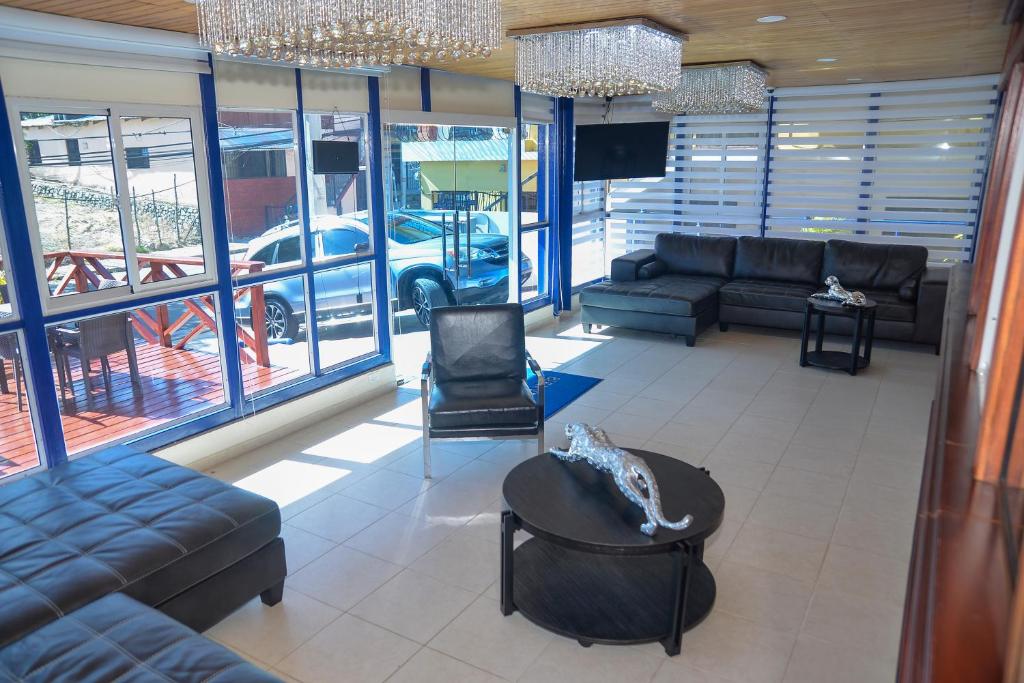 Posezení v ubytování Hotel Jaraba