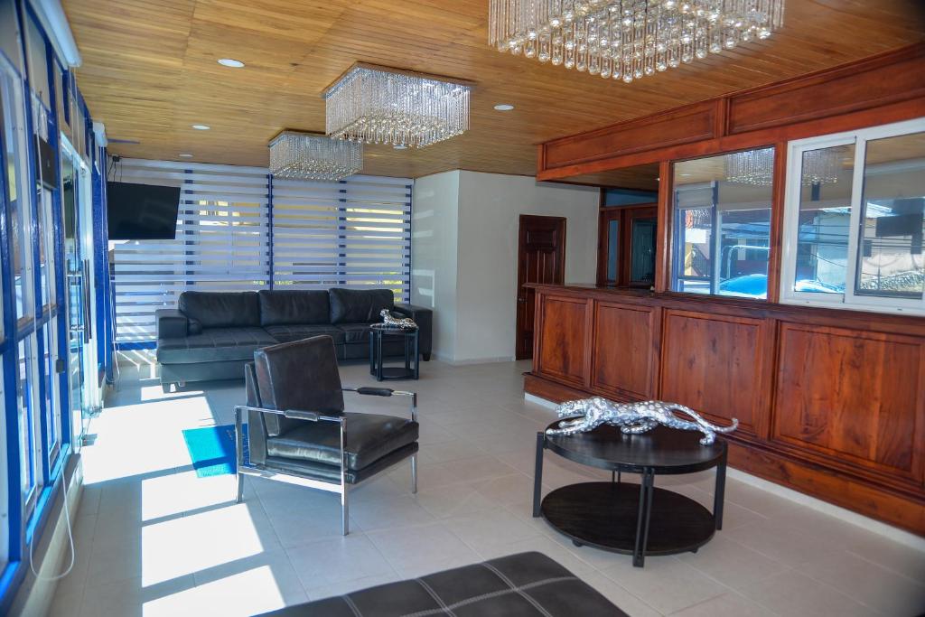Posezení v ubytování Hotel Jaraba