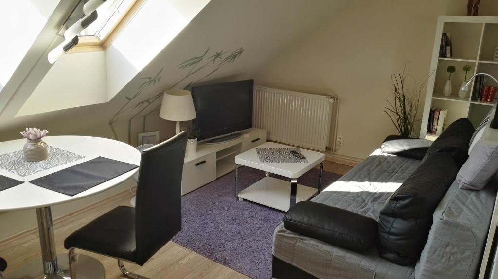 Posezení v ubytování Pension Villa Marit