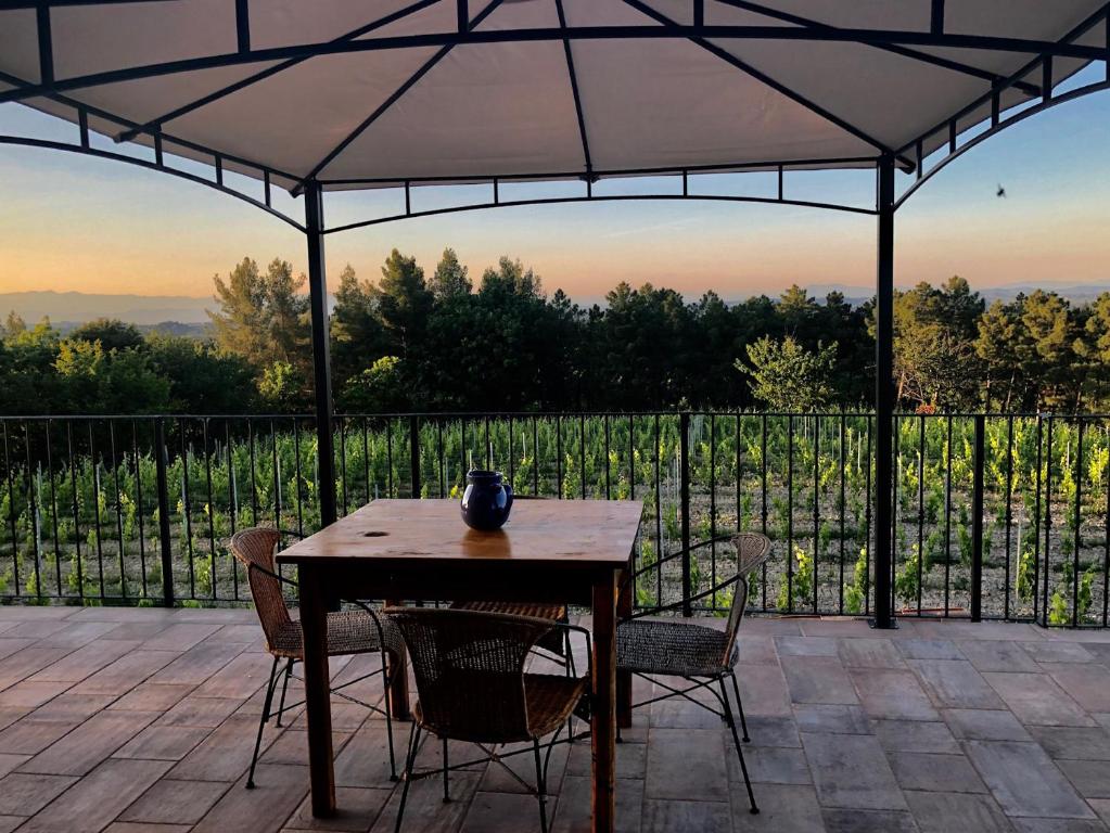 Balkón alebo terasa v ubytovaní Agriturismo I Colli