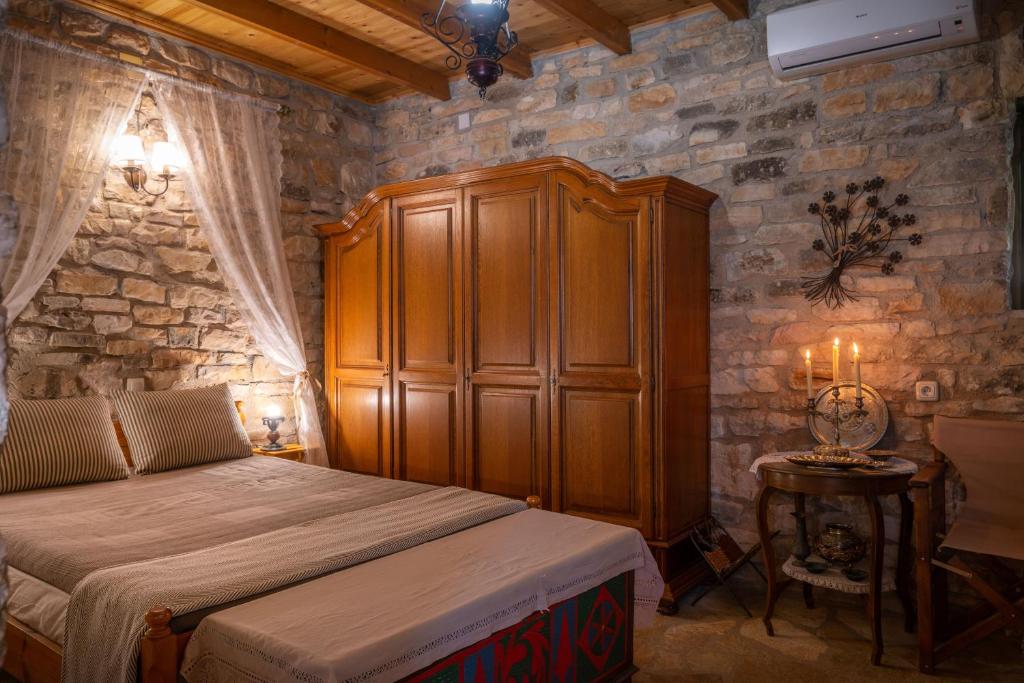 Postel nebo postele na pokoji v ubytování Liodentro - Olea