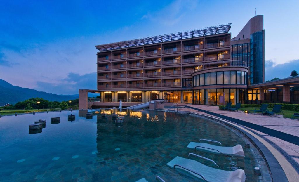 Bazén v ubytování Yang Ming Shan Tien Lai Resort & Spa nebo v jeho okolí