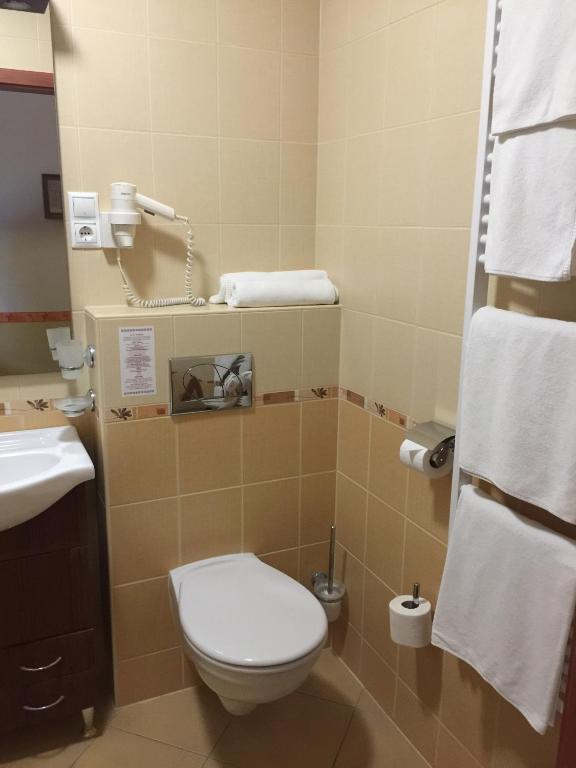Kúpeľňa v ubytovaní Főnix Wellness Resort