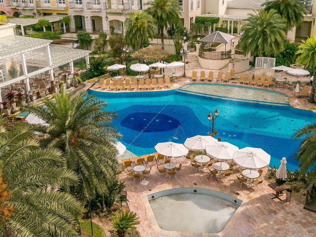  Apartamento no Il Campanário design exclusivo vista mar em Jurerê Internacional JQ01