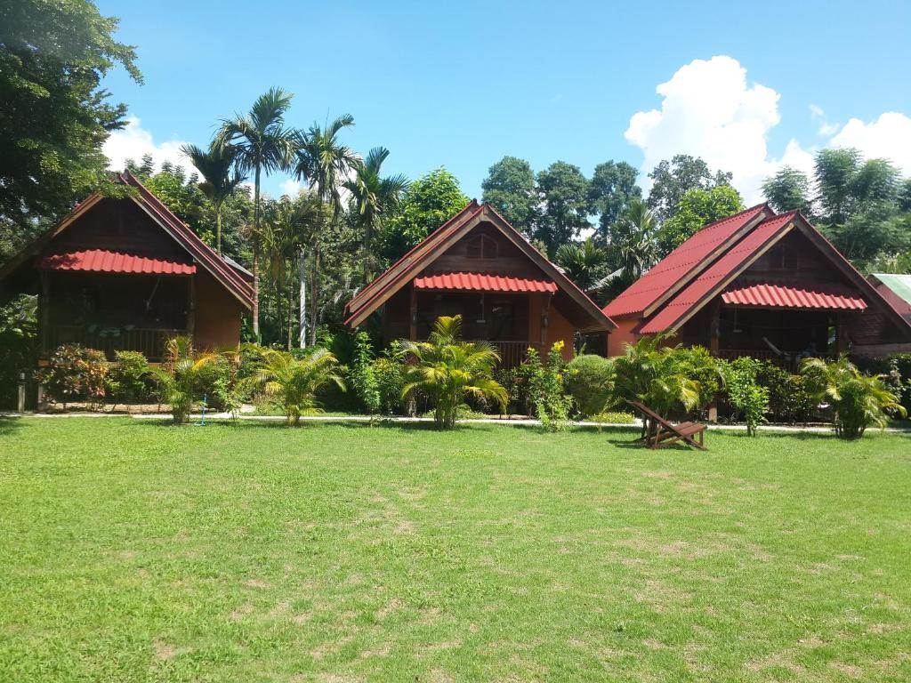 Zahrada ubytování Phu View Guesthouse