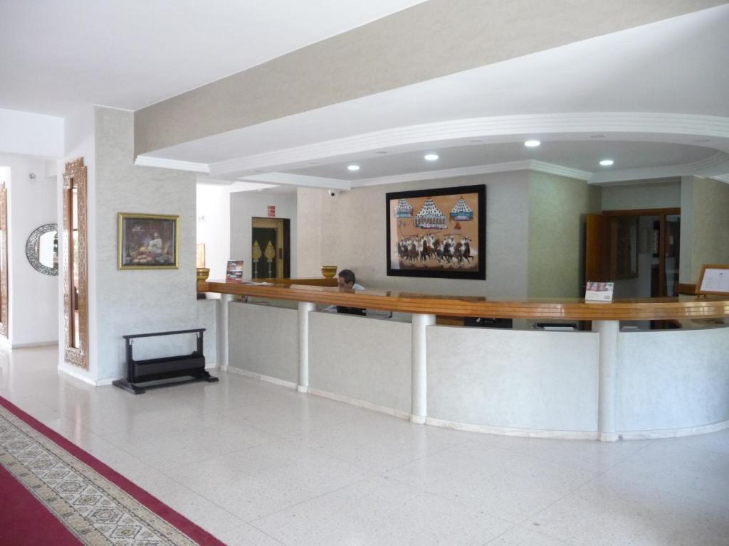 Vstupní hala nebo recepce v ubytování HOTEL KAMAL CITY CENTER