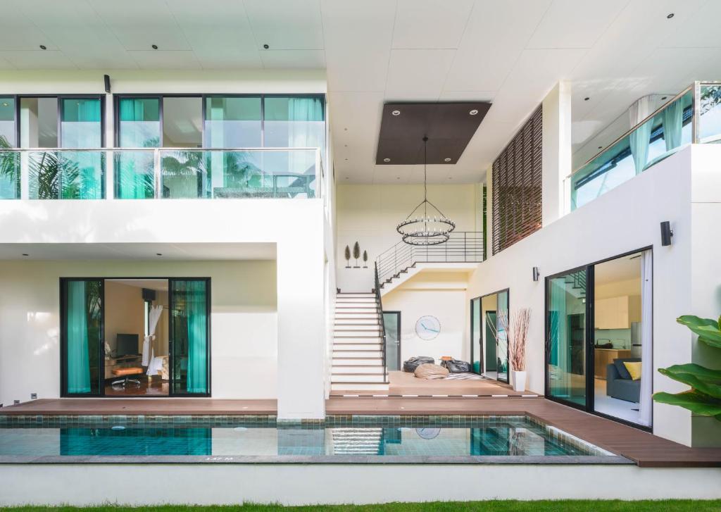 Bazén v ubytování Itz Time Hua Hin Pool Villa nebo v jeho okolí