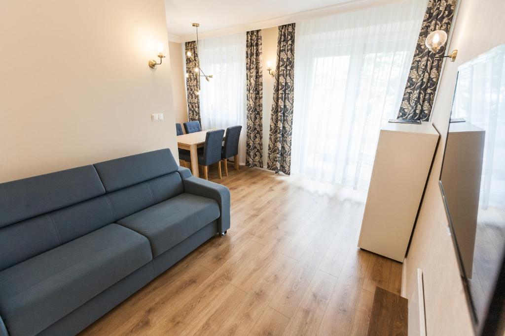 Posedenie v ubytovaní Vintage Krasińskiego 7 Apartments