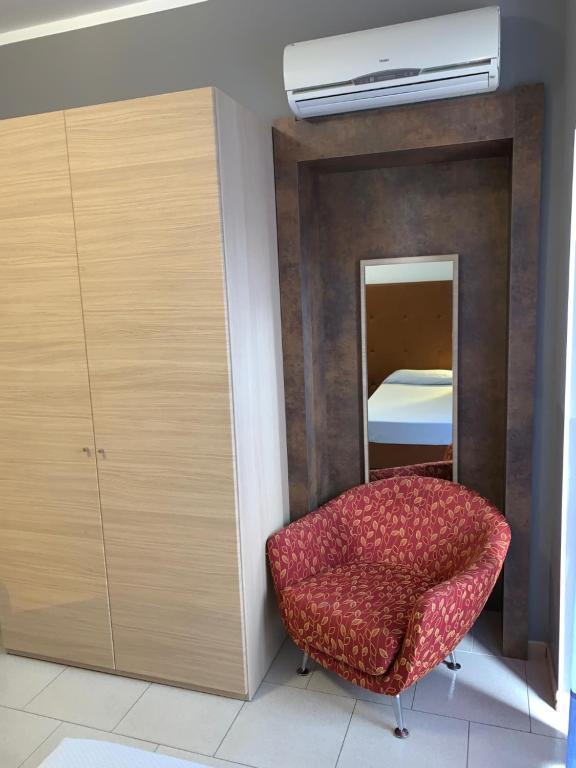 Postel nebo postele na pokoji v ubytování Flying Hotel