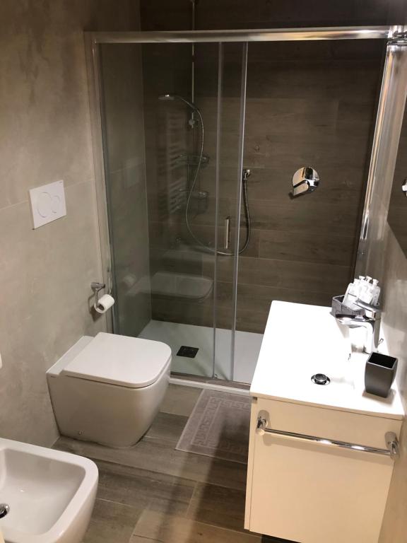 Koupelna v ubytování B&b estercarlo