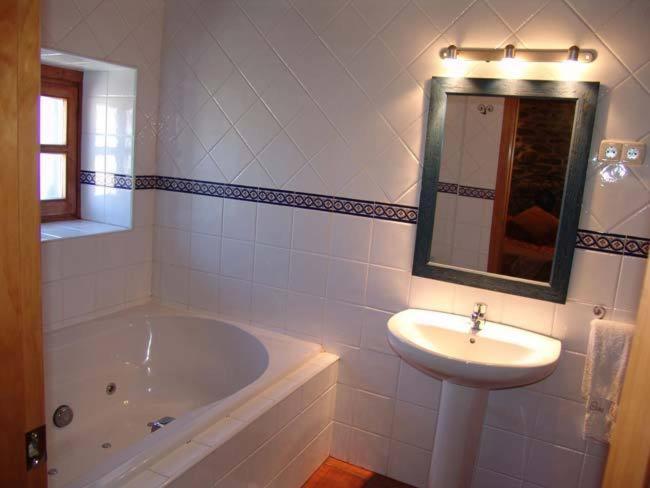 Koupelna v ubytování Casa Palacin