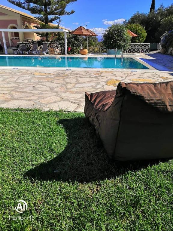 Bazén v ubytování Hill Lofos Hotel nebo v jeho okolí