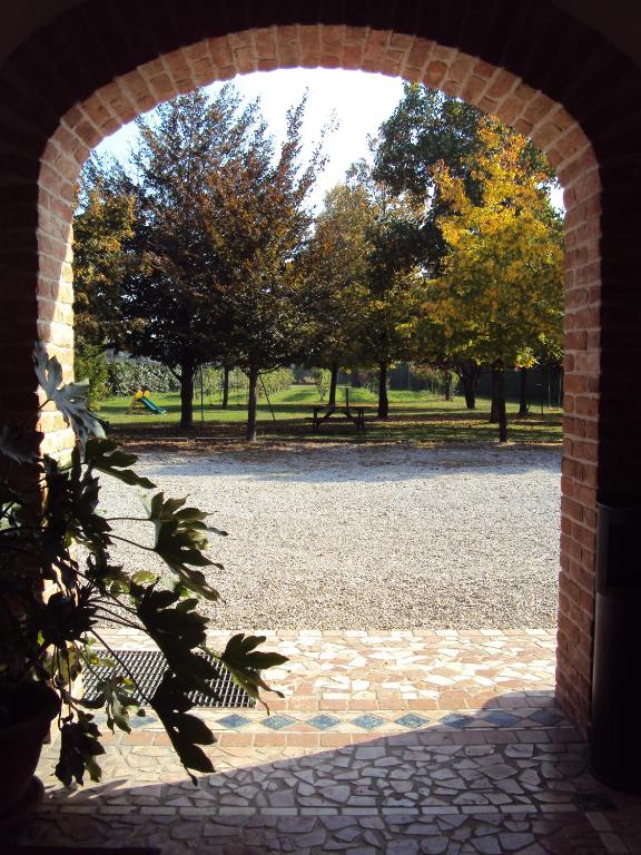 Ogród w obiekcie Agriturismo Sant' Anna