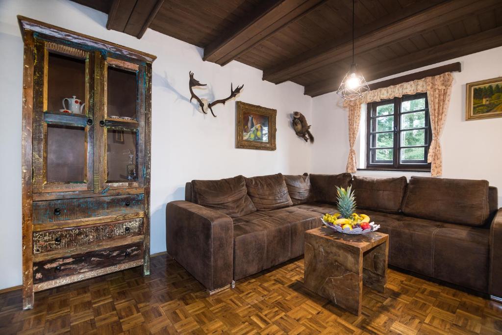 Posezení v ubytování Vacation house KURTOVEC