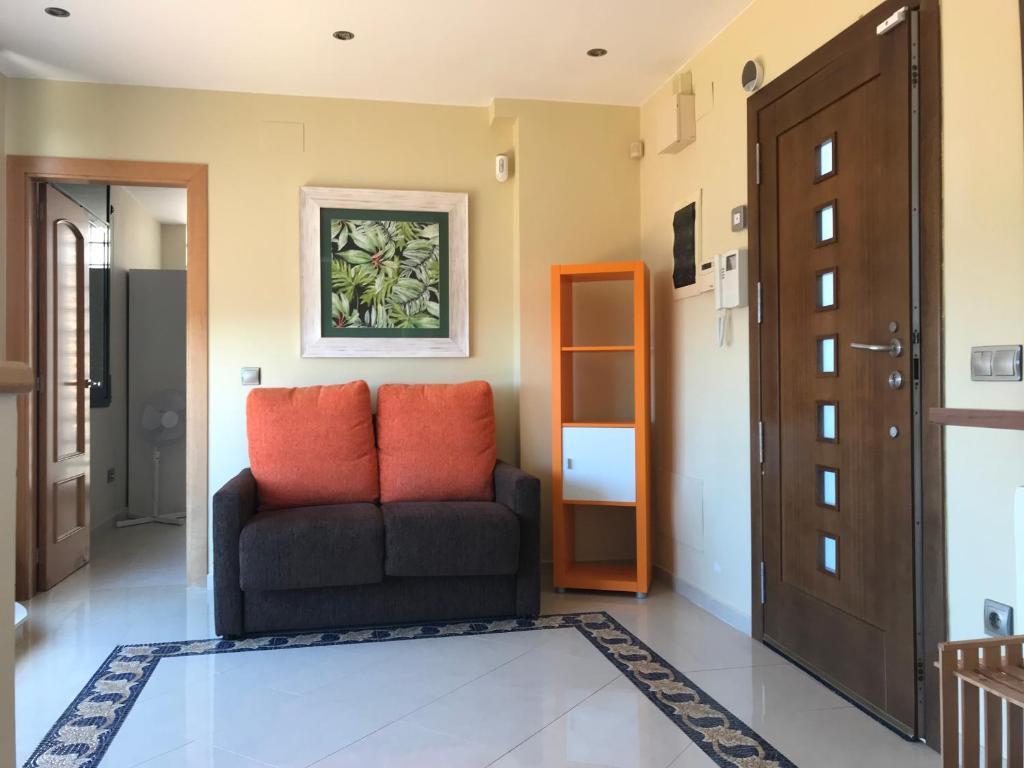 Posezení v ubytování Luxury Villa Vista del Mar