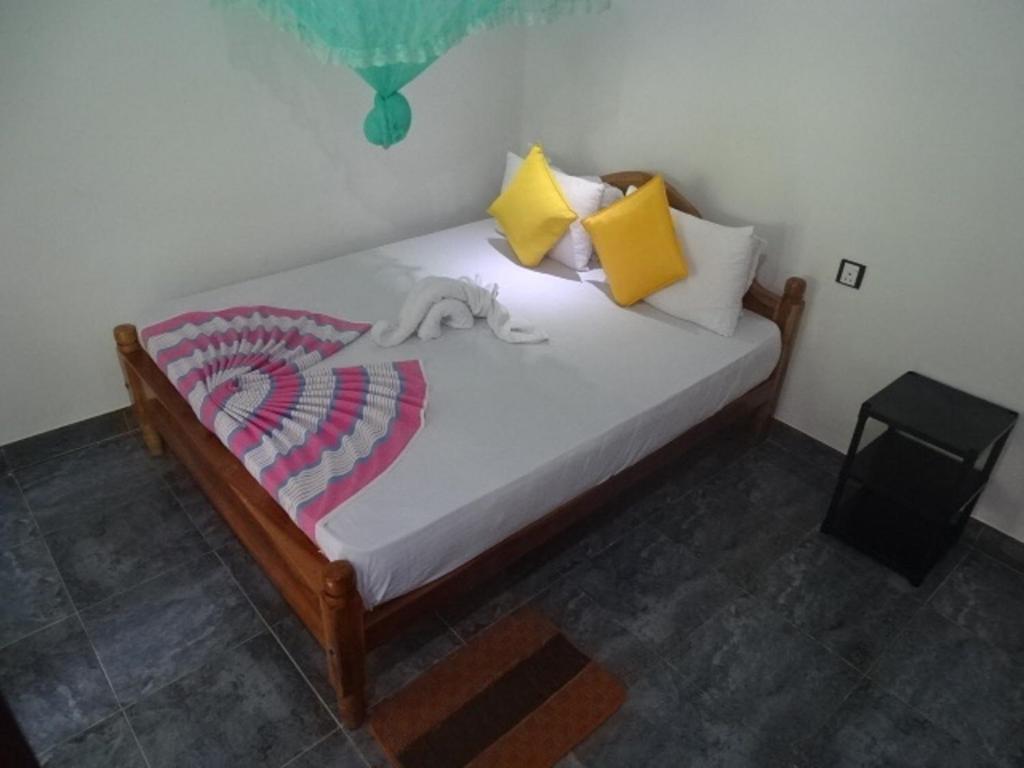 Postel nebo postele na pokoji v ubytování Lovely lodge