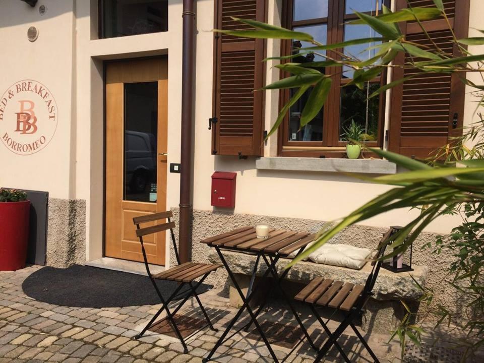 Patio nebo venkovní prostory v ubytování Borromeo Rooms Bed & Living