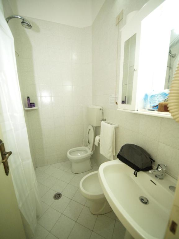 Koupelna v ubytování Hotel Cilene