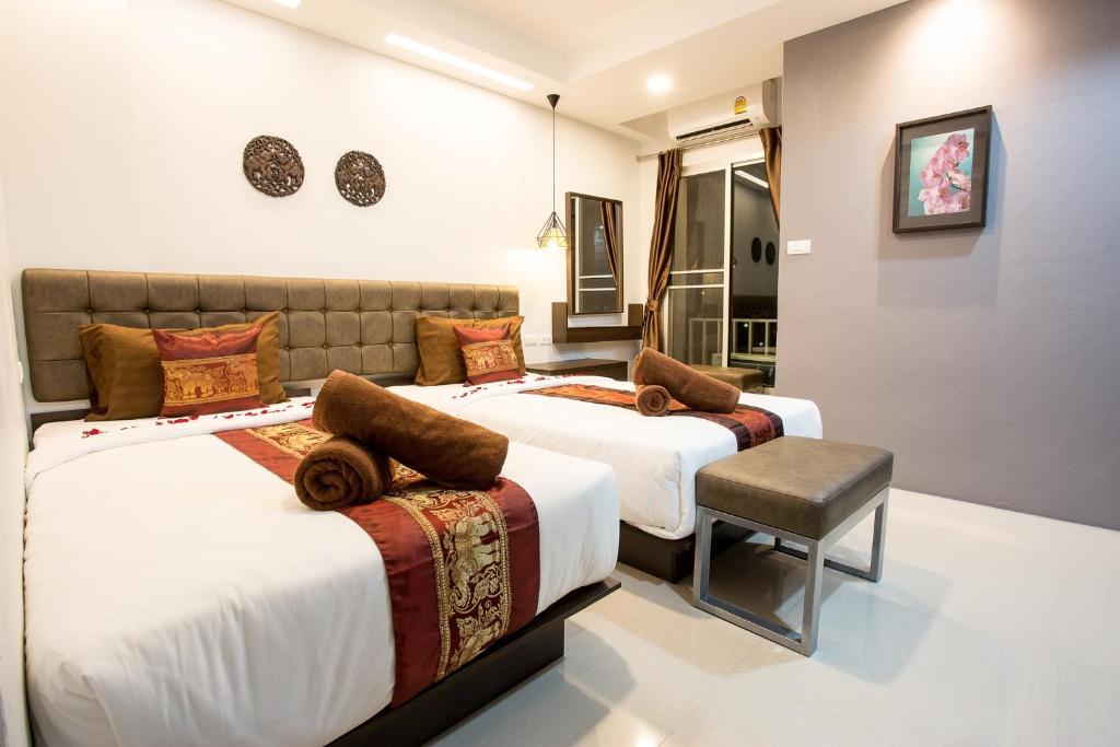 Pongsakorn Boutique Resort - Twin Room With Round-Trip Airport Transfer