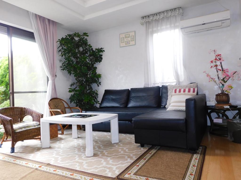Posezení v ubytování Guesthouse Shang