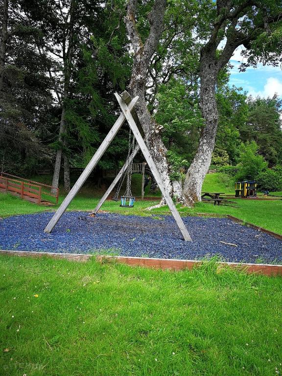 Zahrada ubytování Linnhe Lochside Holidays