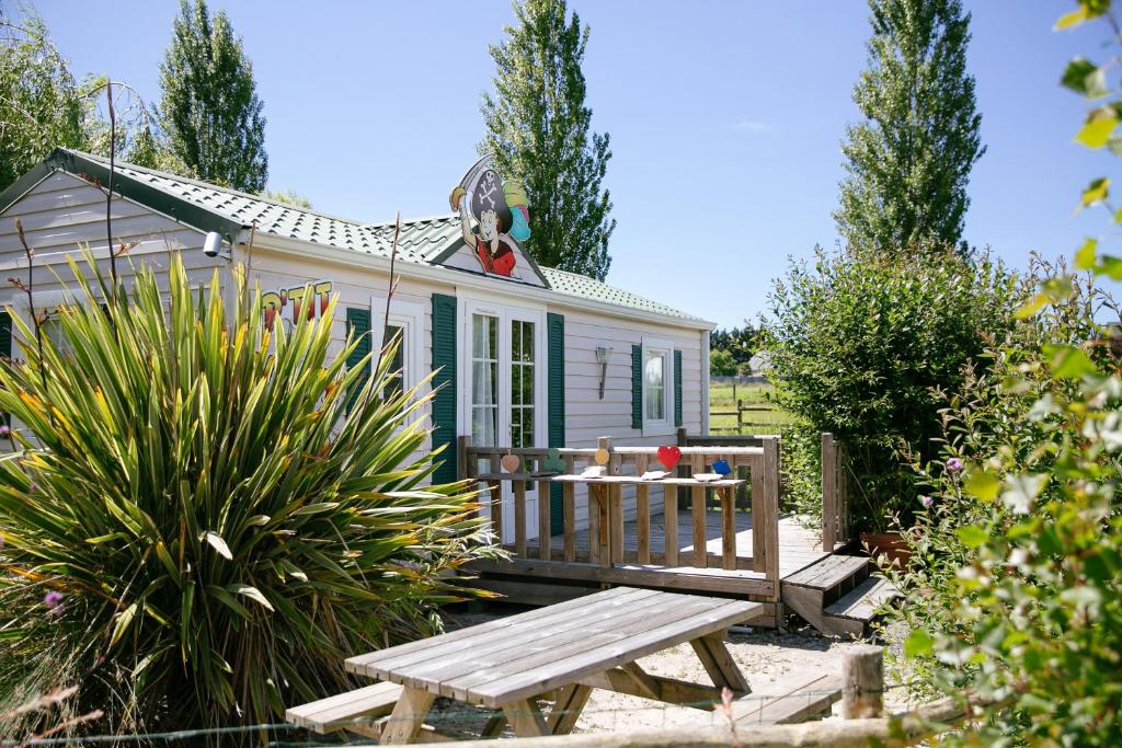 Zahrada ubytování Camping Saint Michel