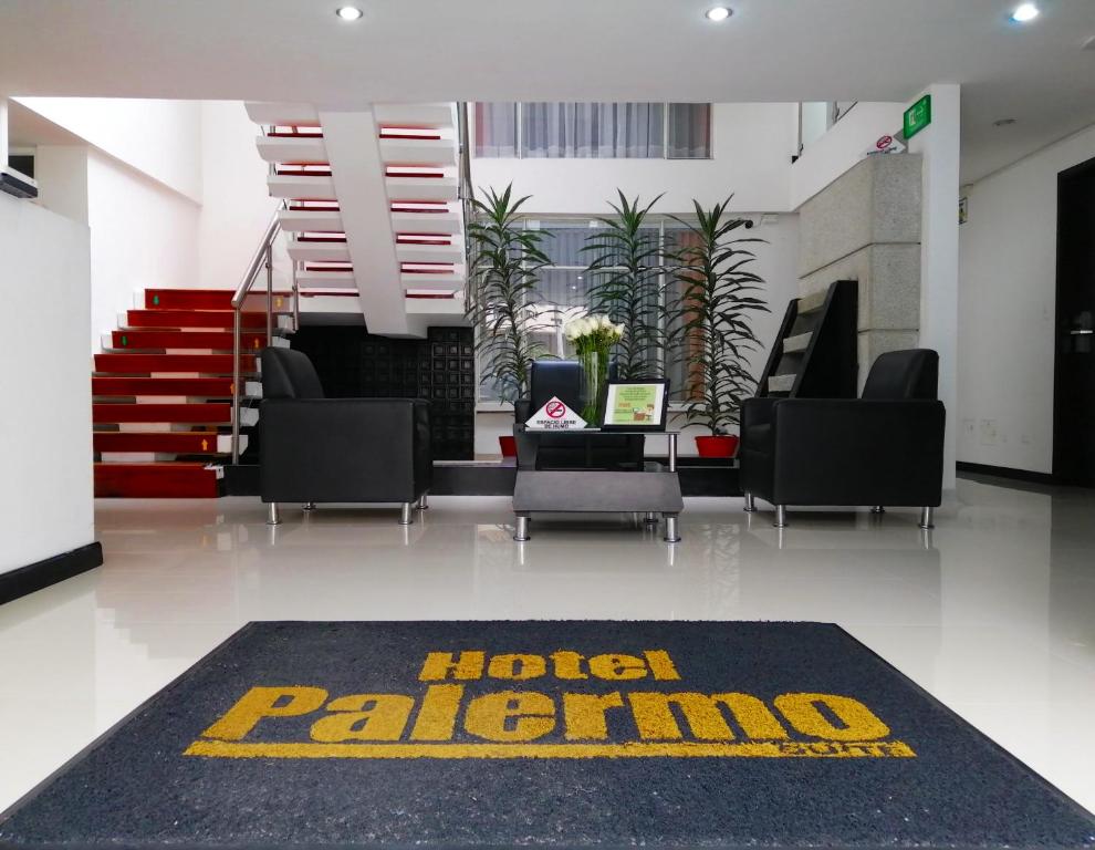 Posezení v ubytování Hotel Palermo Suite