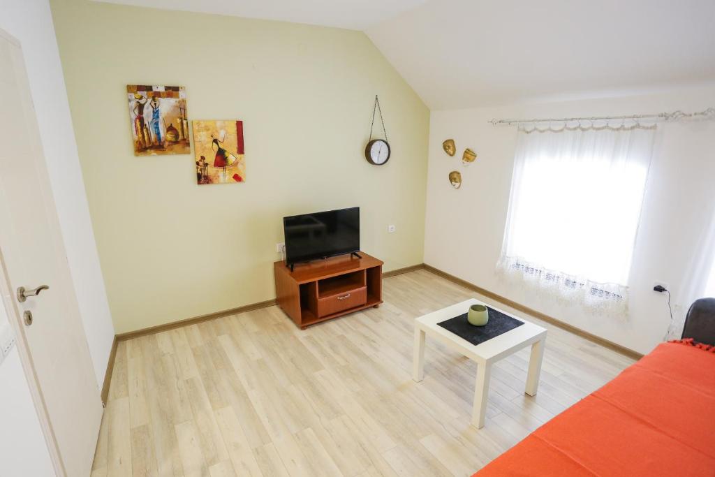 TV a/nebo společenská místnost v ubytování Radman's house