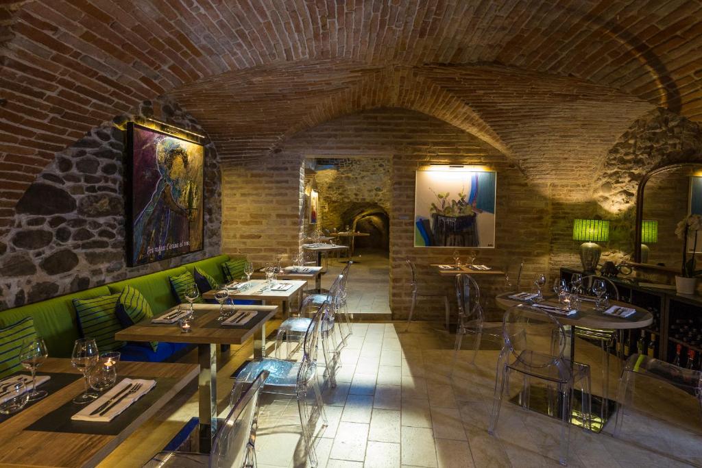 Restaurace v ubytování Interamnia Boutique Hotel