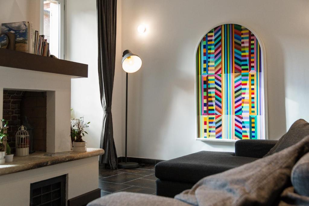 Posezení v ubytování Interamnia Boutique Hotel