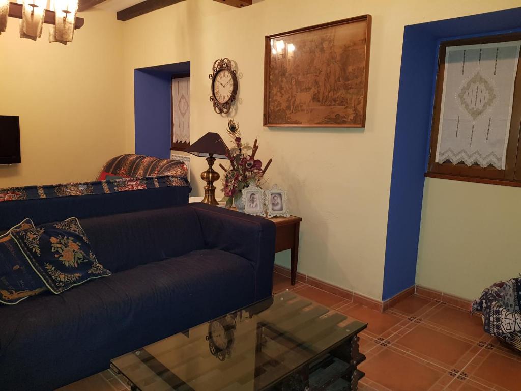 Posezení v ubytování Casa Júnez