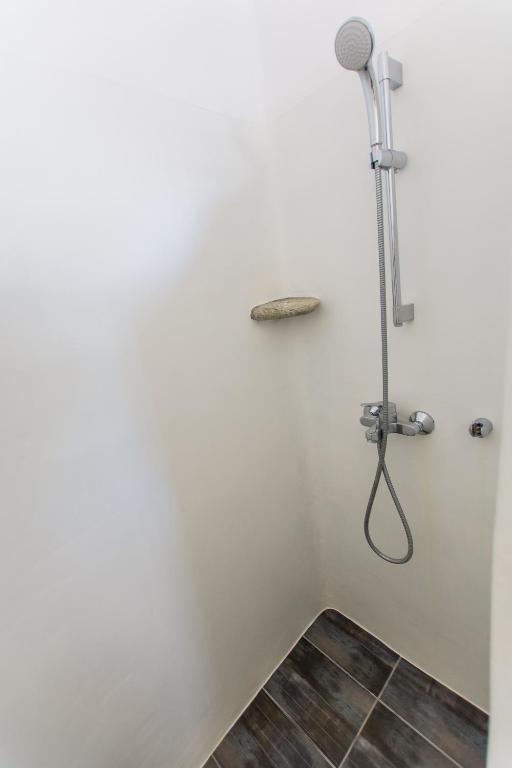 Koupelna v ubytování Mykonos Vouniotis Rooms