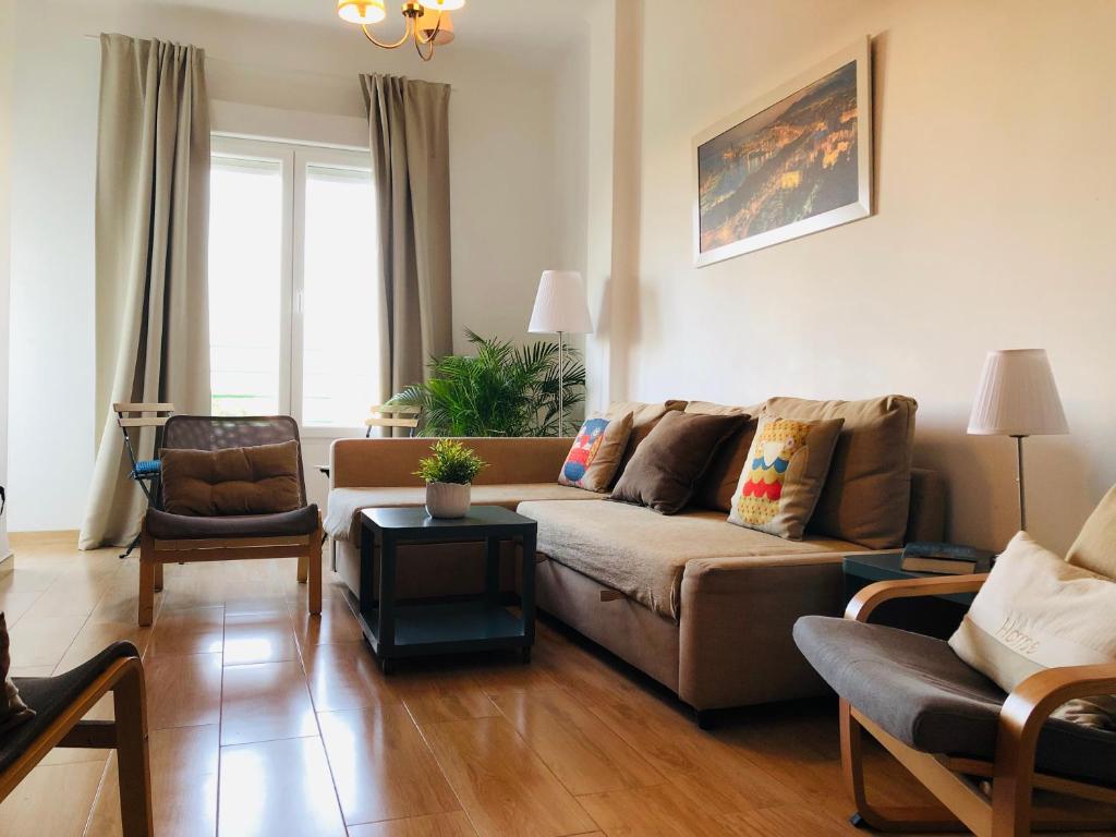 Posezení v ubytování Solymar Beach Premium