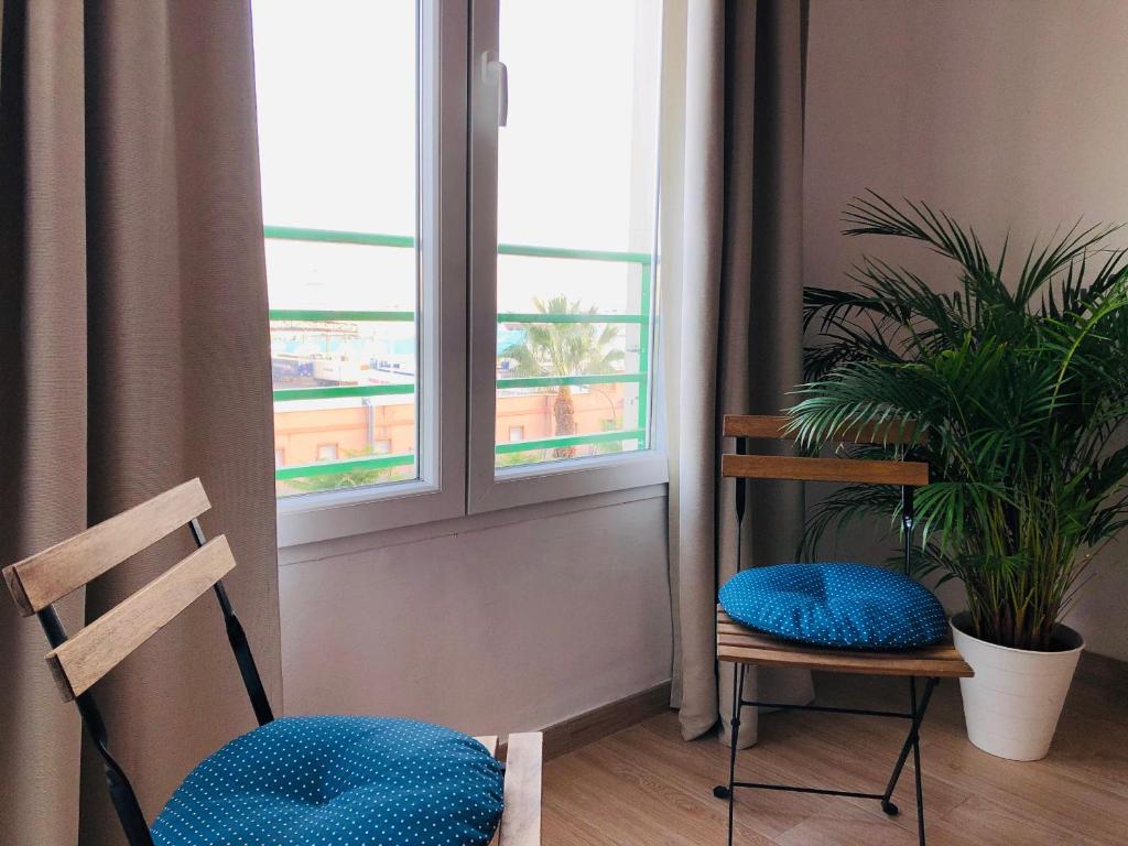 Posezení v ubytování Solymar Beach Premium