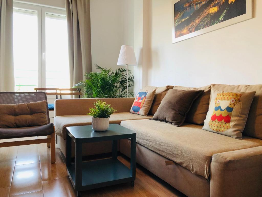 Posezení v ubytování Solymar Beach Premium