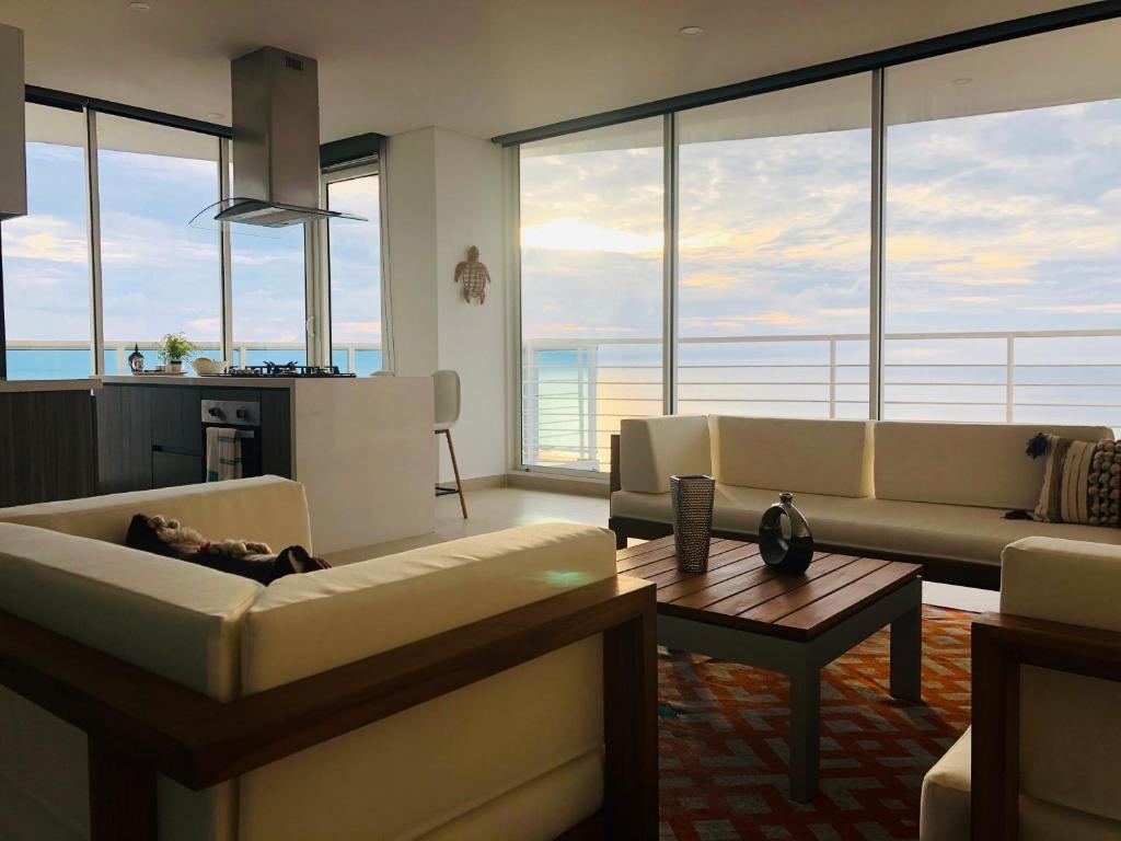 Hermoso apartamento frente al mar
