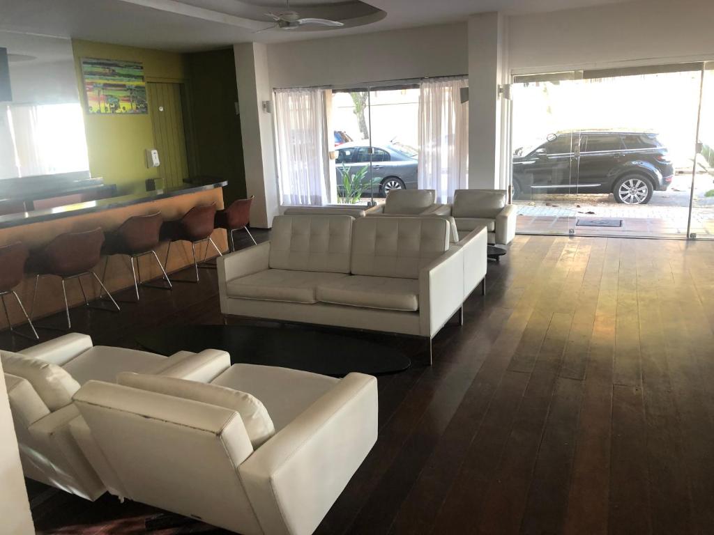 Posezení v ubytování Apart Hotel Delphin Guaruja