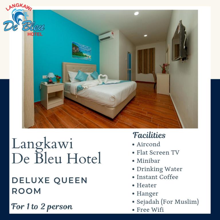 Langkawi De Bleu Hotel - Deluxe Queen Room