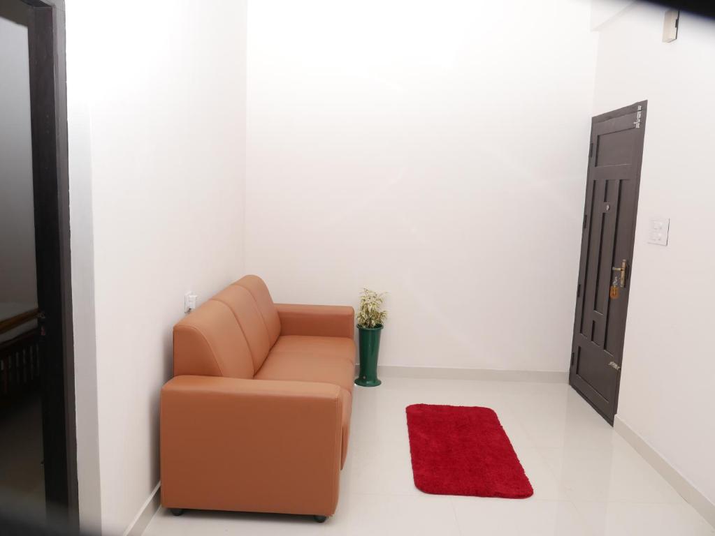 Posezení v ubytování Coral Homes