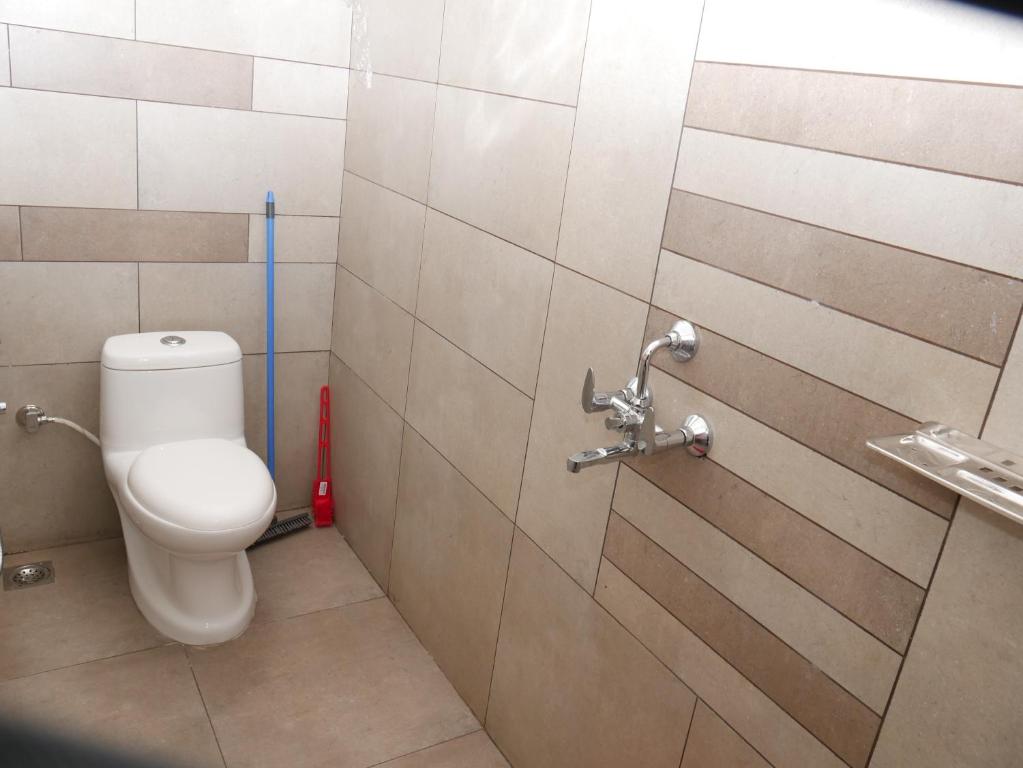 Koupelna v ubytování Coral Homes