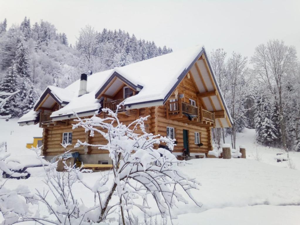 Chalet le Dorf durante l'inverno