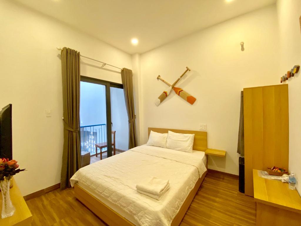 Giường trong phòng chung tại Vitamin Sea Homestay Nha Trang