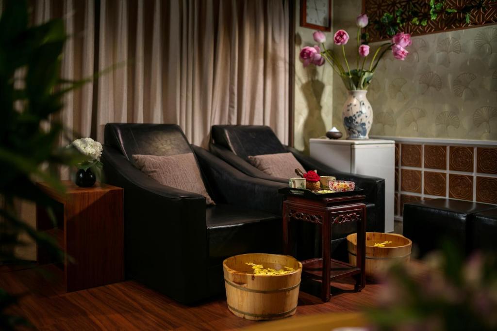 Posezení v ubytování Hanoi Pearl Hotel