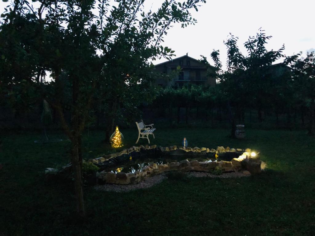 Vonkajšia záhrada v ubytovaní Villa Cristal