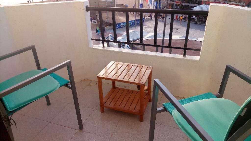 Balkón nebo terasa v ubytování Apartamento na Praia