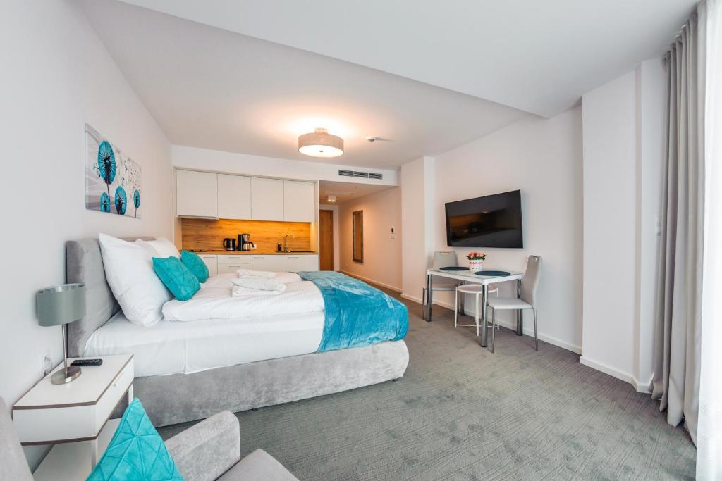 Apartamenty Sun & Snow Seaside Kołobrzeg - 局部海景工作室