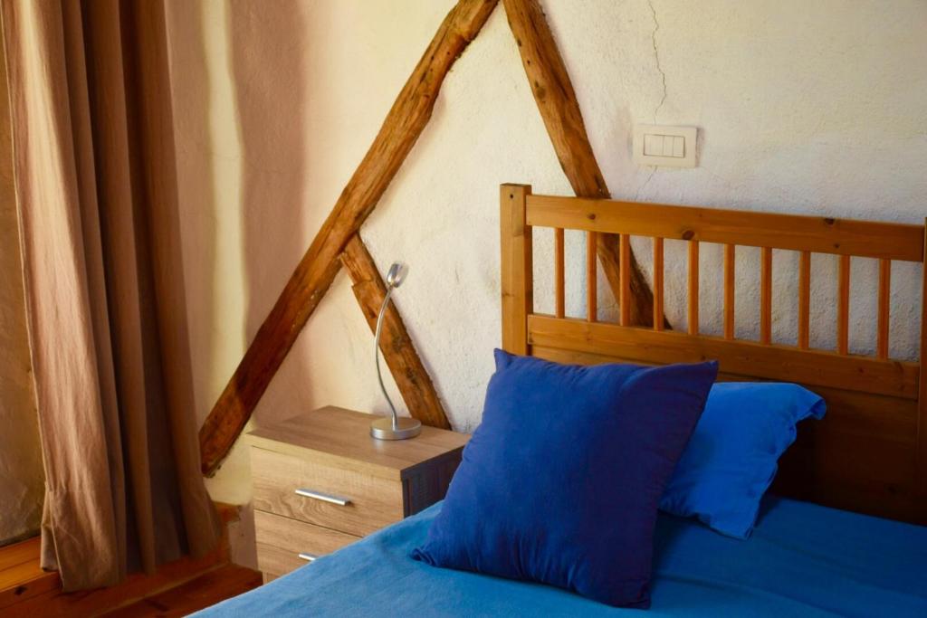 Cama o camas de una habitación en Finca Casa Madera 1