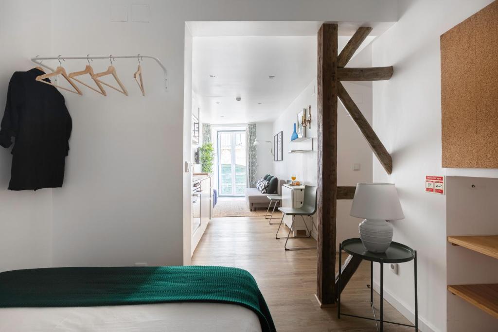 Bairro Alto Bronze of Art Apartments - Estudio Con Cocina Y Sofá Cama