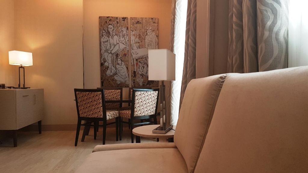 Posezení v ubytování Hotel Genova