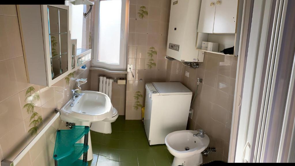 Kúpeľňa v ubytovaní Casa Papapietro